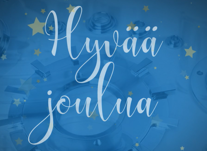 Hyvää joulua! toivottaa Scansolo